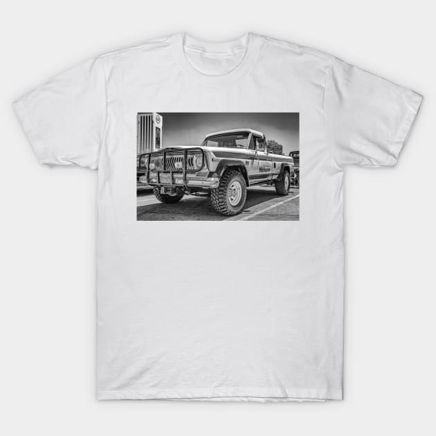 1976 Jeep J10 Honcho Pickup Truck T-Shirt by Gestalt Imagery